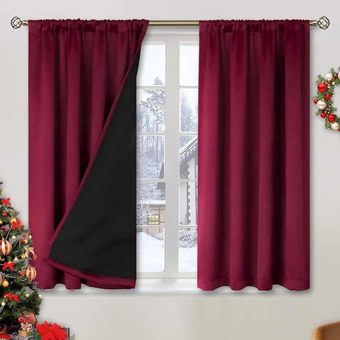 BGment Thermal Insulated 100% Blackout Curtains by BGment
