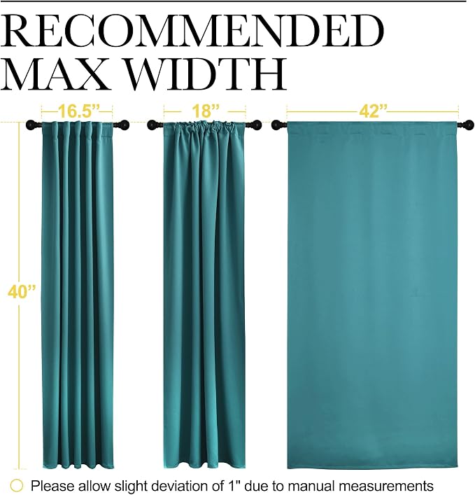 NICETOWN Blackout Curtain Panels - Image 7
