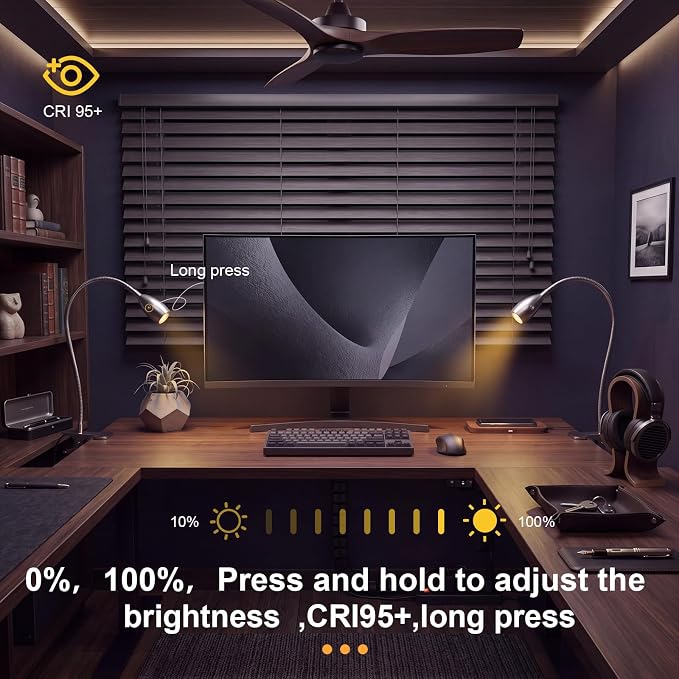 1 Pcs LED Clip on Reading Light - Image 4