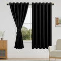 DWCN Black Blackout Curtains for Bedroom by DWCN