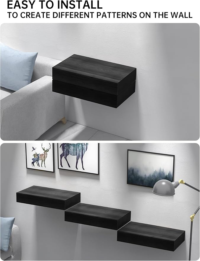 NiHome Floating Nightstand - Image 4