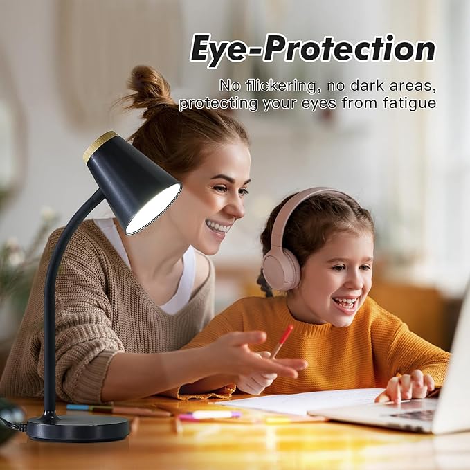 EJIAXIN Desk Lamp for College Dorm Room - Image 5