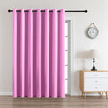 CUCRAF Custom Rose Purple Blackout Curtains 1 Panel Set, Thermal Insulated by CUCRAF