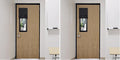 RYB HOME Blackout Shades for Classroom Window & Door Cover, W8 x L36 by RYBHOME