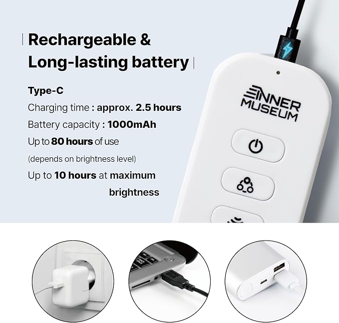 Clip-On Light for Clothes with Portable Case – Book Light, USB Rechargeable LED - Image 9