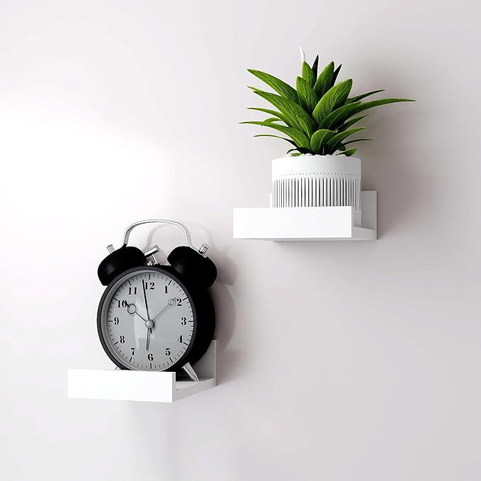 Small White Floating Shelves for Wall, Shelf by Unknown