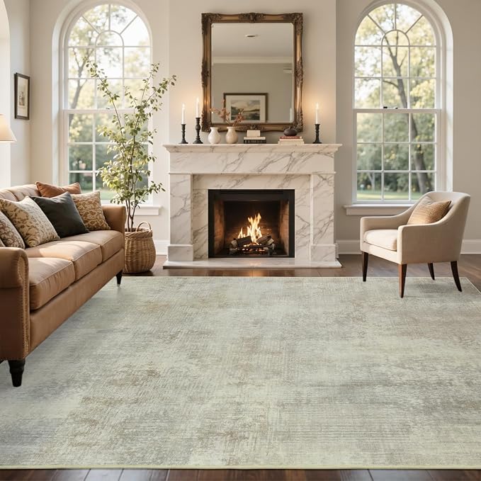8x10 Ft Large Area Rugs for Living Room, Soft Non-Slip Washable Rugs Modern - Image 3
