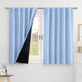 BGment 100% Blackout Curtains 40 Inch Length by BGment