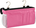DOMIKING Neon Pink Bedside Caddy by DOMIKING