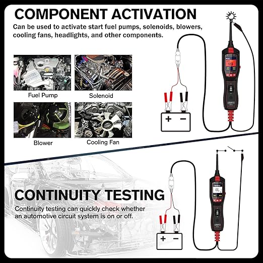 Electrical Tester for 6V-30V Cars, Short Circuit Breaker Finder Tool, Automotive Circuit Tester, Voltage Tester, P150