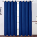 Blackout Curtains 52 x 84 inch/Royal Blue Curtains Set of 2 Panels/Thermal by Lemomo