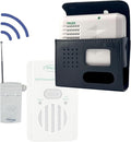 Smart Caregiver Pager Upgrade for Bed, Chair, and Floor Alarms - Converts to Wireless Alerts so There's No Noise in The Room - Ideal for Elderly and Dementia Patient Safety