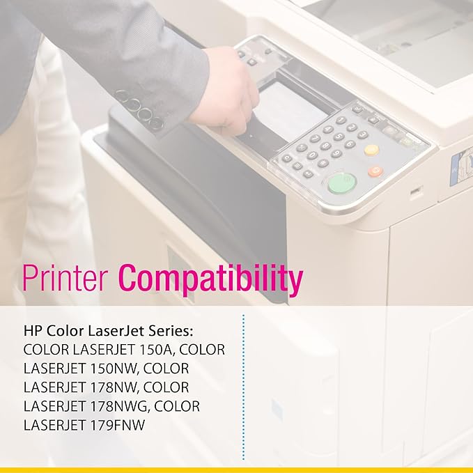 CS Replacement Compatible with HP 179FNW Toner Cartridge W2060A to use with 150A150NW 178NW 178NWG (Black, 1-Pack)