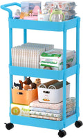 Volnamal Diaper Caddy, 3 Tier Rolling Cart by Volnamal