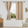 DWCN Blackout Short Curtains for Bedroom by DWCN