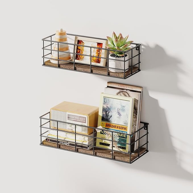 Fixwal Wire Frame Floating Shelves - Image 7