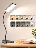Clip on Light, 45 Modes Dimmable+450 Lumen 48 LED Desk Lamp by Unknown