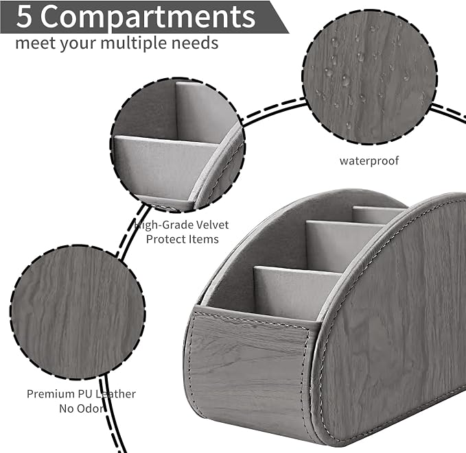 TV Remote Control Holder, Remotes Caddy - Image 2