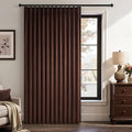 Brown Velvet Curtains 84 Inch Length by Unknown