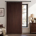 Extra Long Tan Velvet Curtains 108 Inches by Unknown