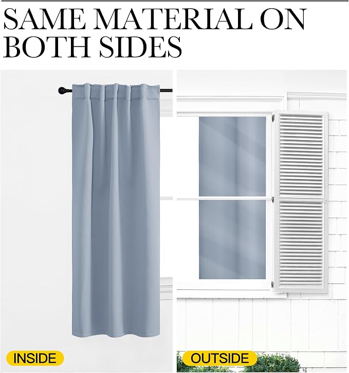 NICETOWN Blackout Curtain Panels - Image 6