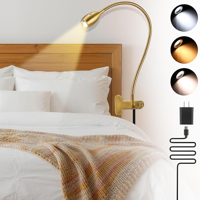 1 Pcs LED Clip on Reading Light - Image 2