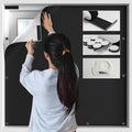 BKSAI 100% Blackout Window Cover, Portable Magnetic Black Out Curtains | No by BKSAI