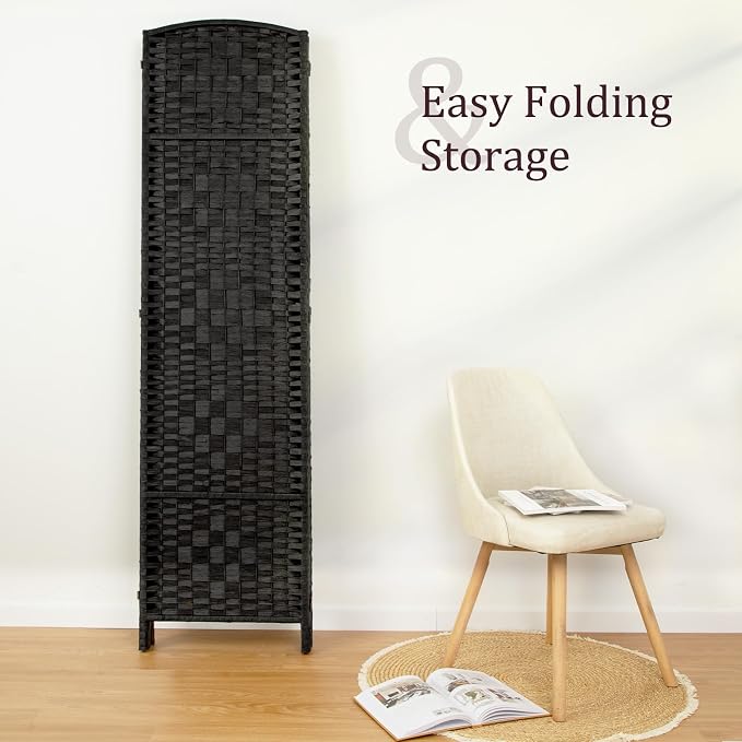 RHF Room Divider Panel, Partition Room Dividers, 8Panel Privacy Screen - Image 5