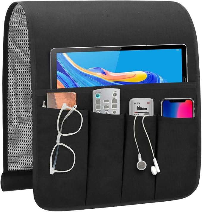 Remote Control Holder for Armchair Caddy，TV Remote Holder Over Chair Arm | by WETRBWEH