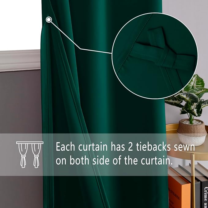 DWCN Blackout Curtains for Bedroom - Image 3