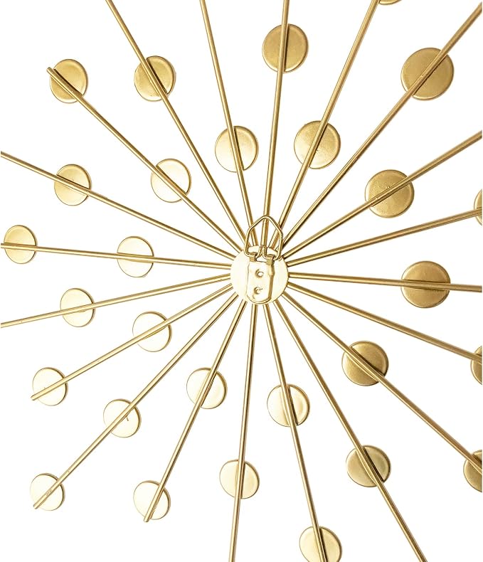 ZEXUIRU 3 Set Gold Starburst Wall Art - Image 7