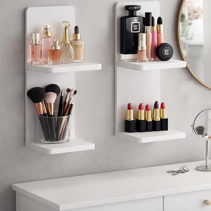 Floating Wall Shelves Set of 2, Modern Storage - Image 8