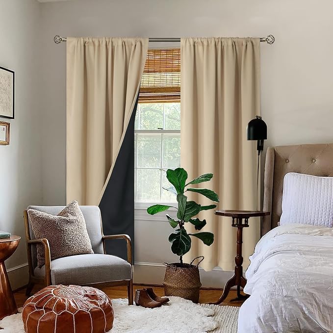 BGment Thermal Insulated 100% Blackout Curtains - Image 2