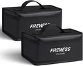 2 Pack Lipo Safe Bag Fireproof, lithium battery bag fireproof and Explosionproof, Lipo Battery Storage Guard Safe Pouch for Charge and Storage