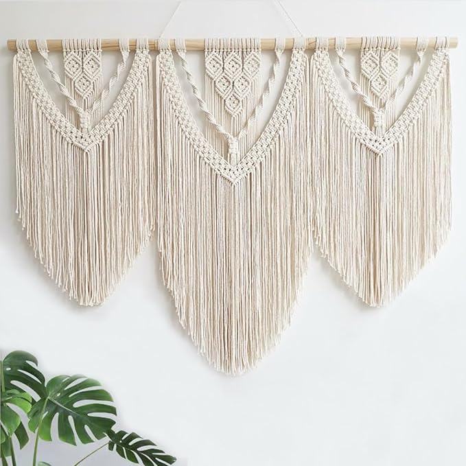 Achart Macrame Wall Hanging Large- Boho Wall Decor- large wall art- Wall Decor - Image 4