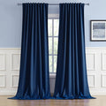 Blackout Curtains Thermal Insulated Blackout Drapes Window Treatment Panels by DUALIFE