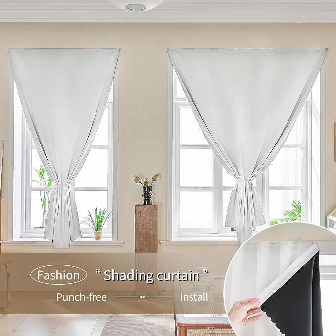 JILRON Magic Tape Stick on Portable Curtains - Image 8