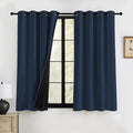 RYB HOME Blackout Curtains of 63 inches Length by RYBHOME