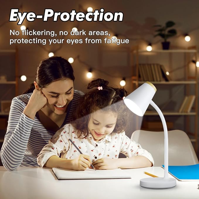 EJIAXIN Desk Lamp for College Dorm Room - Image 6
