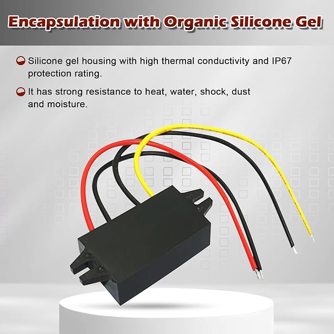 DC Voltage Converter - Regulator Reducer DC 12V Step Up to 24V 40A 960W for Golf Cart Club Car LED Light Waterproof Power Supply Transformer Volt Module