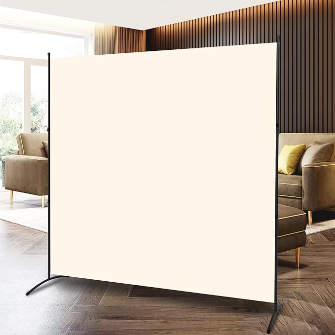 Room Divider Folding Privacy Screens, 6FT Tall Divider by HOMSCREENER