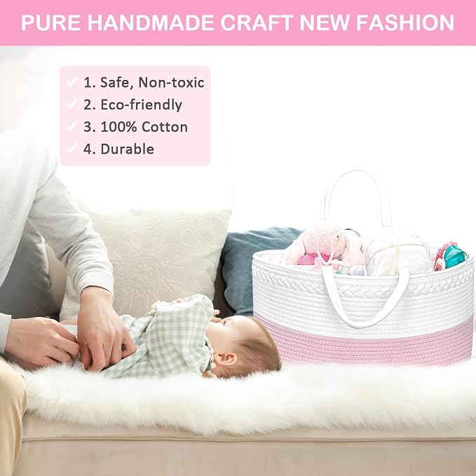 ABenkle X-Large Diaper Caddy Organizer - Image 3