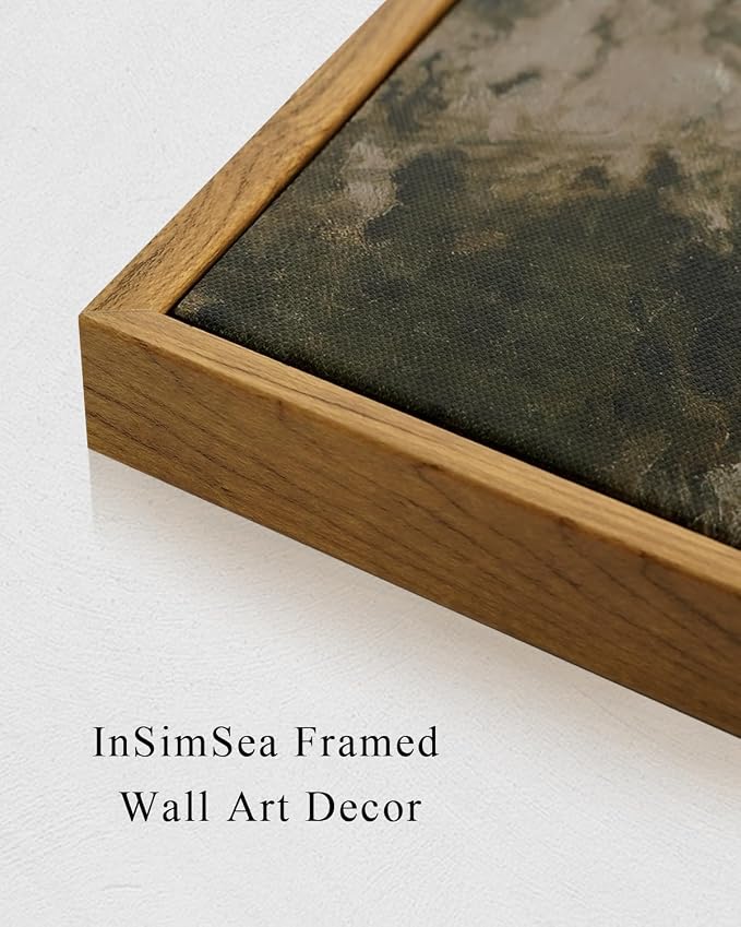 InSimSea Fall Forest Large Wall Art Decor, Trees Autumn Mountains, 16x24in | - Image 6