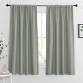 RYB HOME Blackout Curtains for Bedroom Living Room Nursery 63 inches Long | by RYBHOME