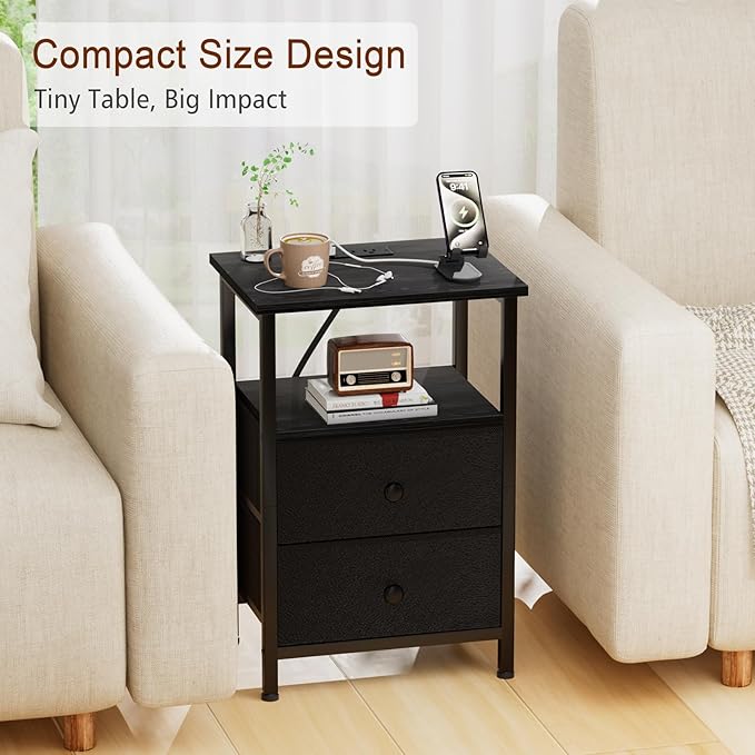 Night Stand, Small Nightstand - Image 6