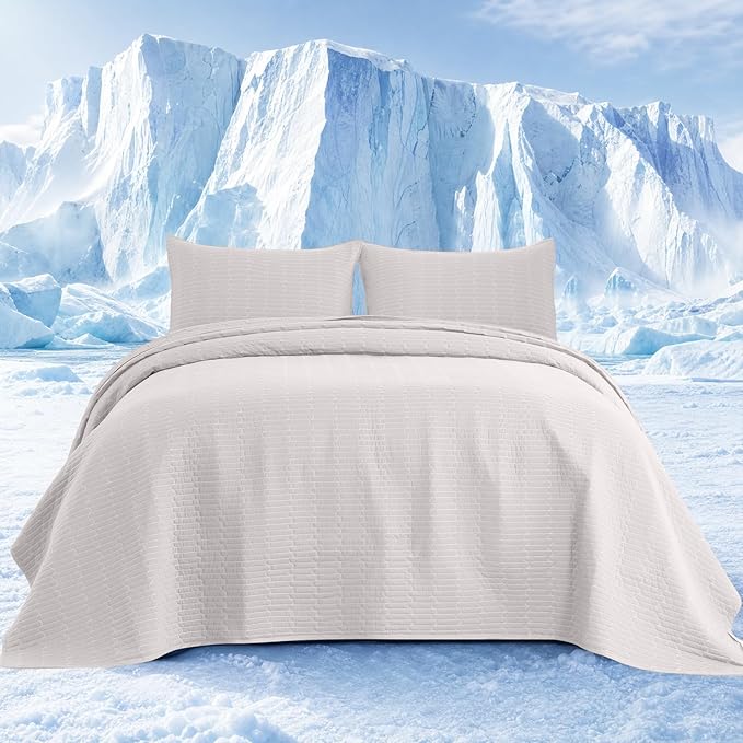 Cooling Quilt Bedspreads Queen Size by TQNSIE