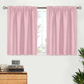BGment Light Pink Curtains 36 Inch Length by BGment