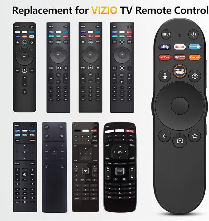 Replacement for VIZIO-Smart-TV-Remote - XRT270 Voice Control Universal for VIZIO SmartCast D/P/M/V-Series FHD 4K Quantum Pro TVs