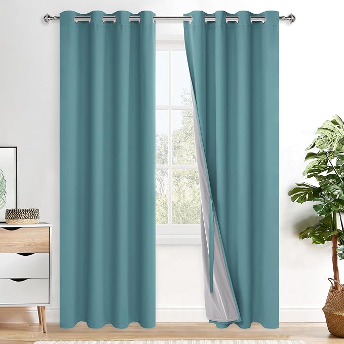 XWZO 100% Blackout Curtains by XWZO