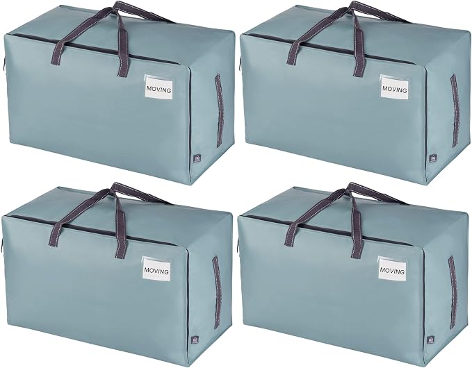 VENO 4 Pack Extra Large Heavy Duty Moving Bags by Veno